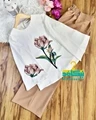 ست شومیز وشلوار رز نسکافه ای