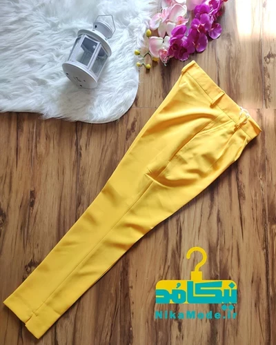 شلوار زنانه چارلی زرد
