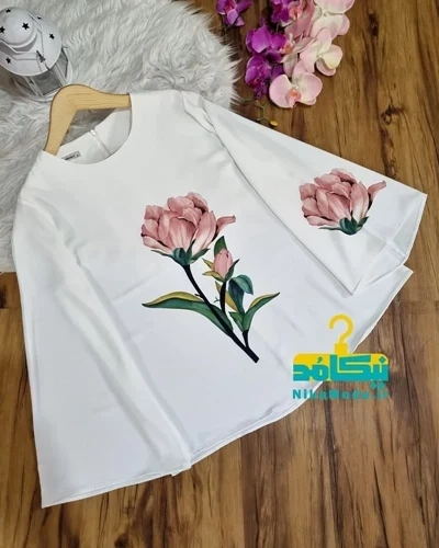 شومیز جلو بسته رز کالباسی